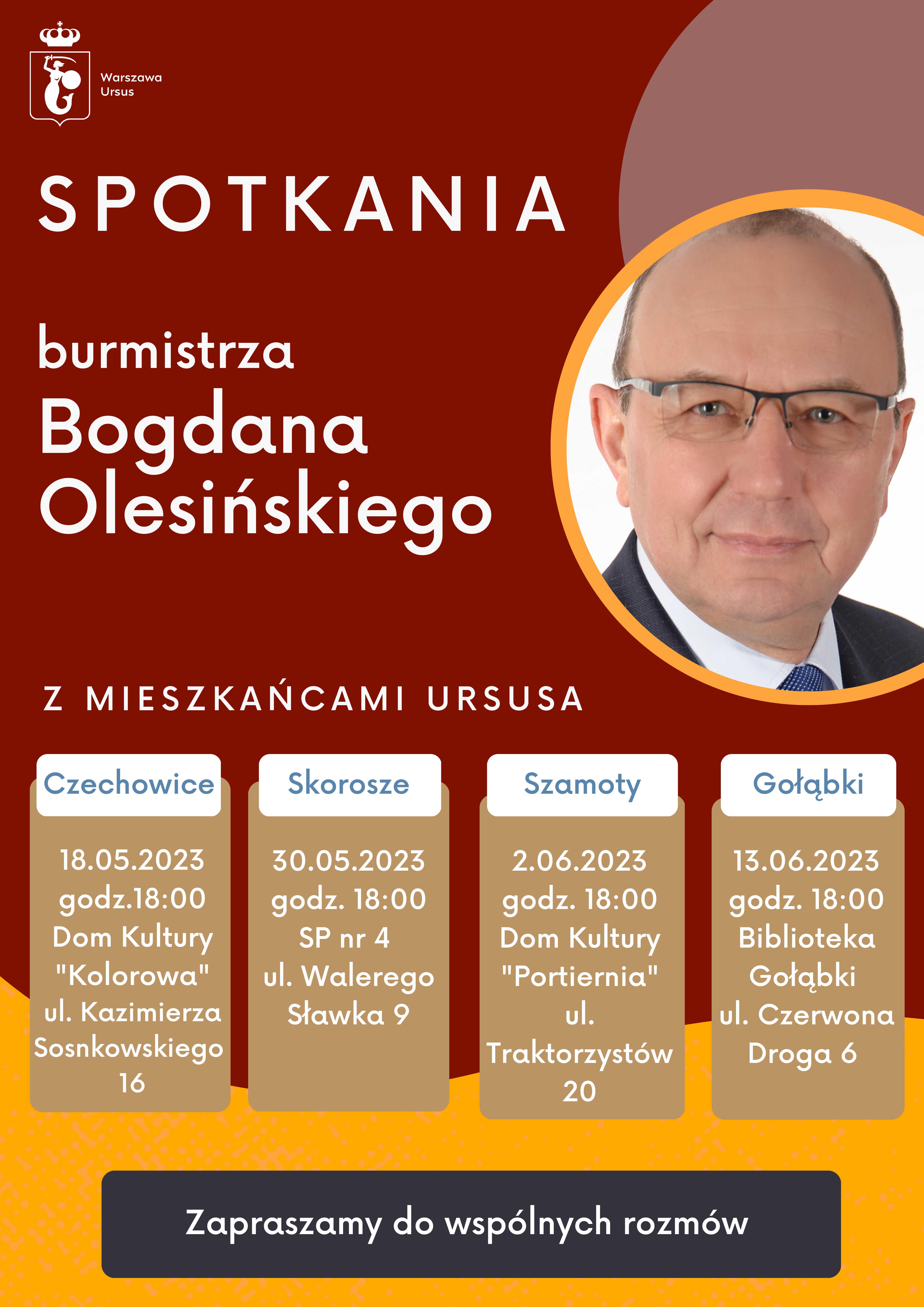 Spotkania z burmistrzem Ursus