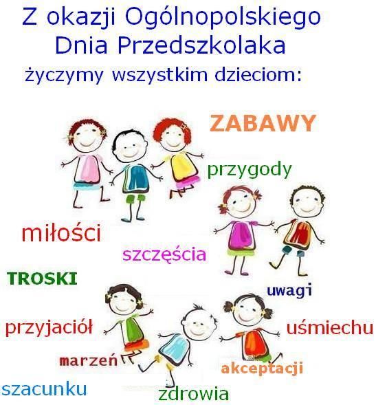 zyczenia dzień przedsz